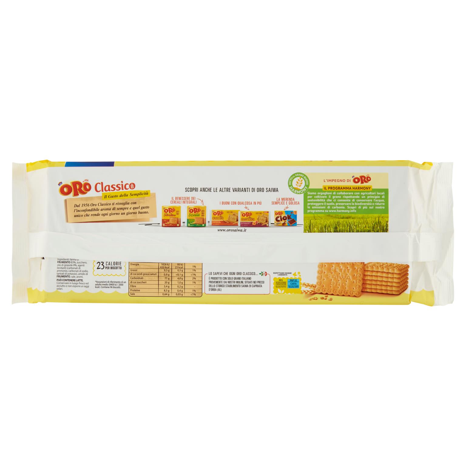 SAIWA BISCOTTI ORO FAMIGLIA 500 GR   M