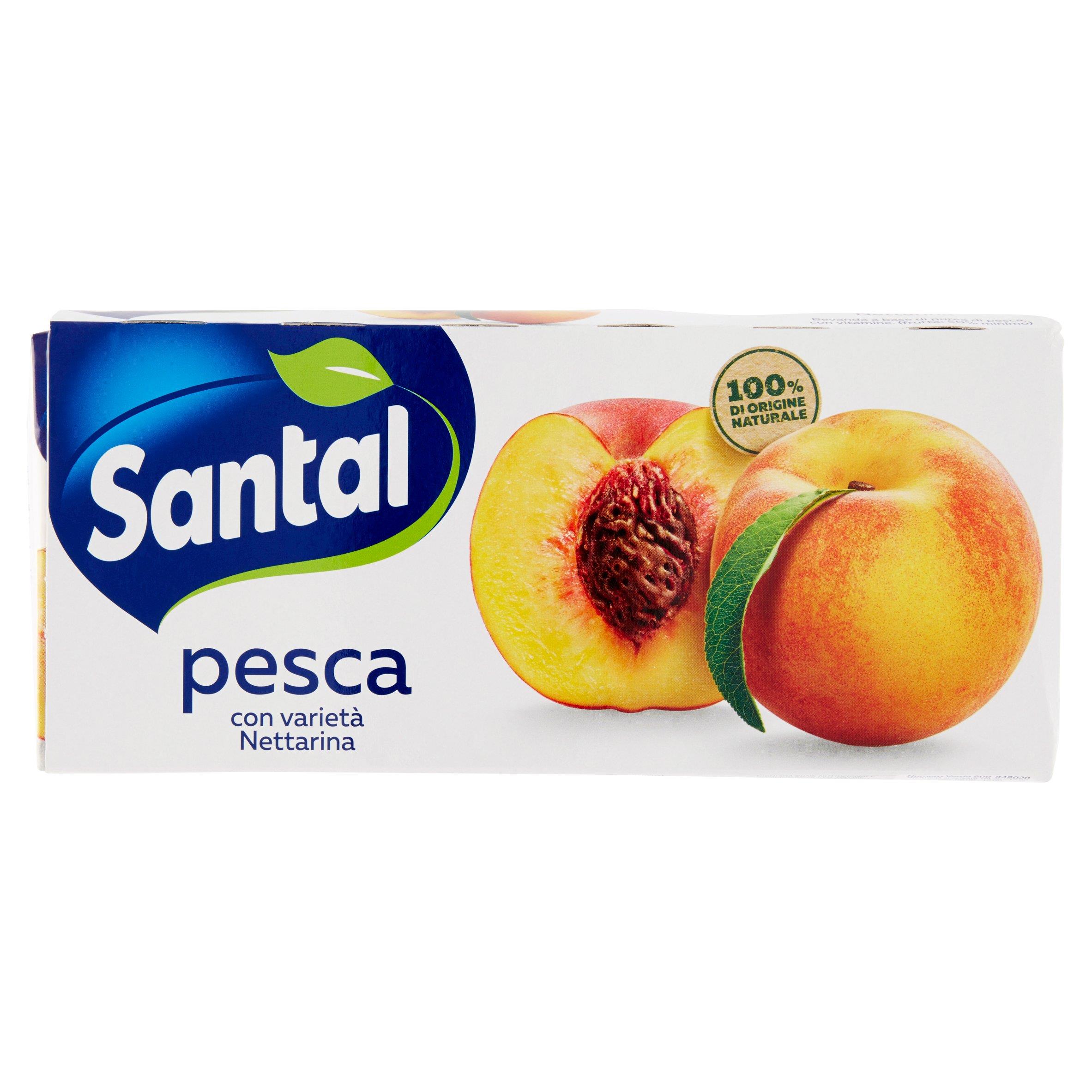 SANTAL SUCCO PESCA 3X200 ML   S