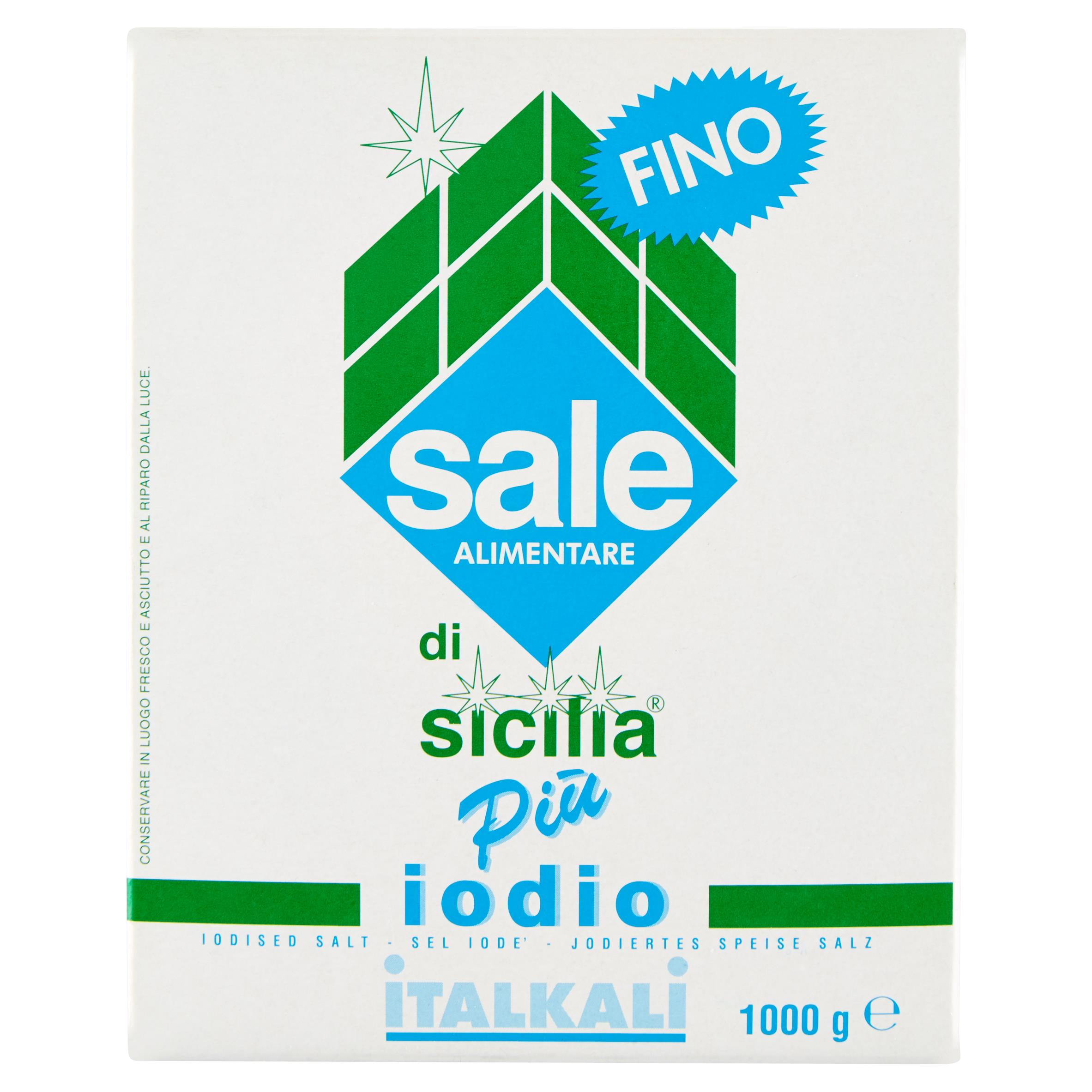 SALE IODATO FINO BUSTA 1 KG   M