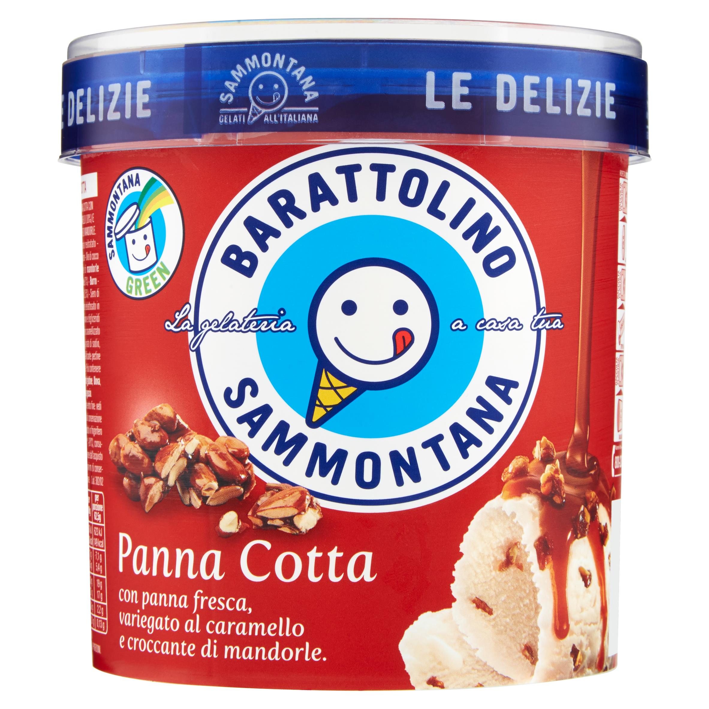 SAMMONT GEL BAR DELIZ TRAS PANNA COTTA 500 GR EST   M