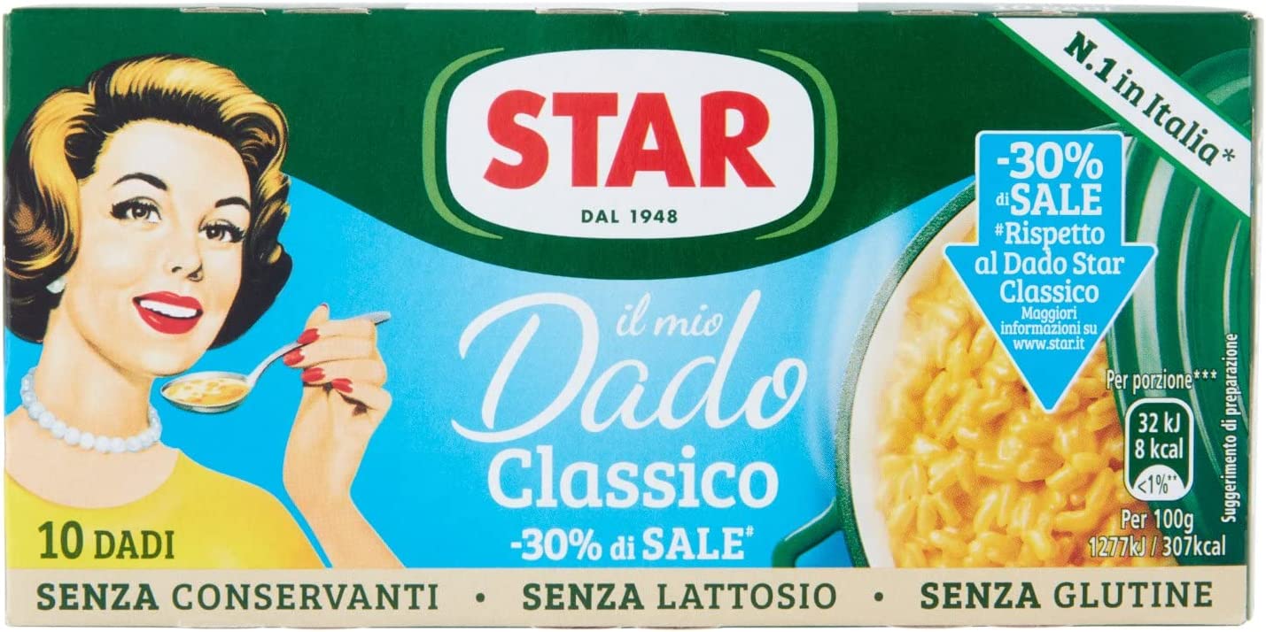 STAR DADO BASSO SALE CLASSICO 10 CUBI   M