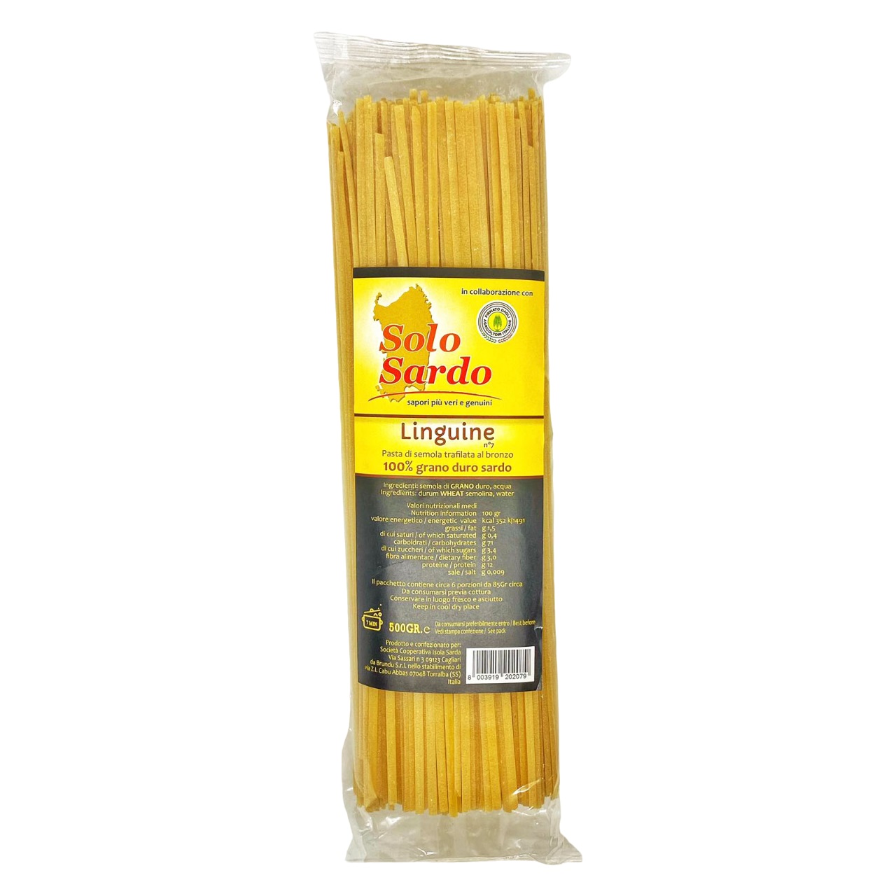 SOLO SARDO LINGUINE 500 GR   S