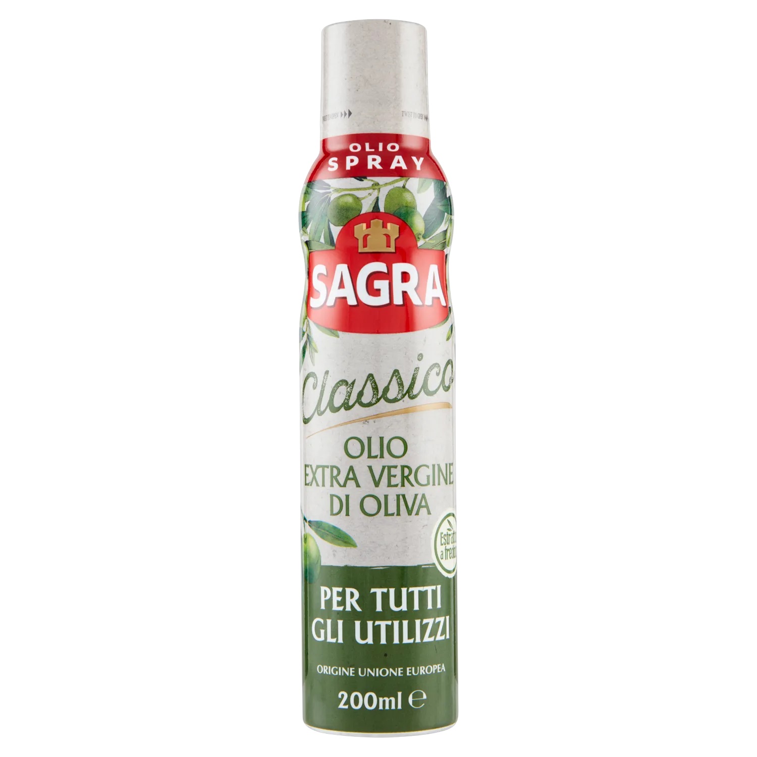 SAGRA OLIO SPRAY EX V  200 ML   XL