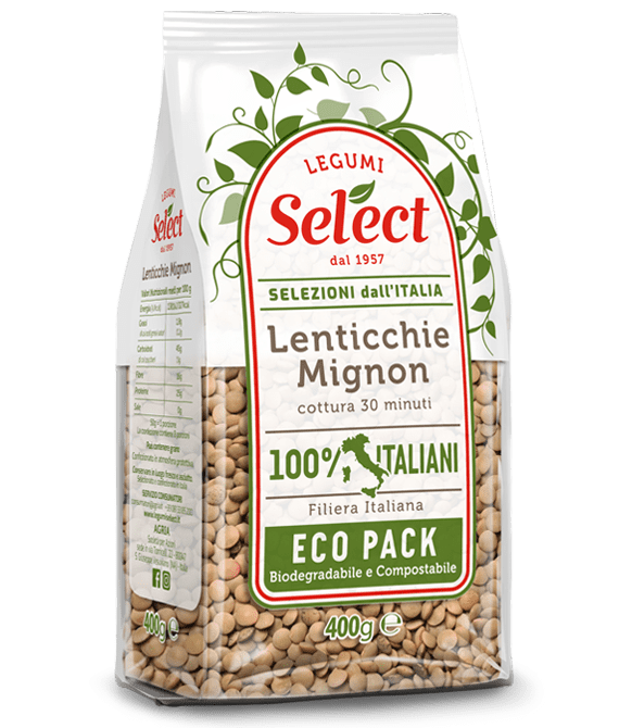 SELECT LENTICCHIE MIGNON ITALIA 400 GR   M