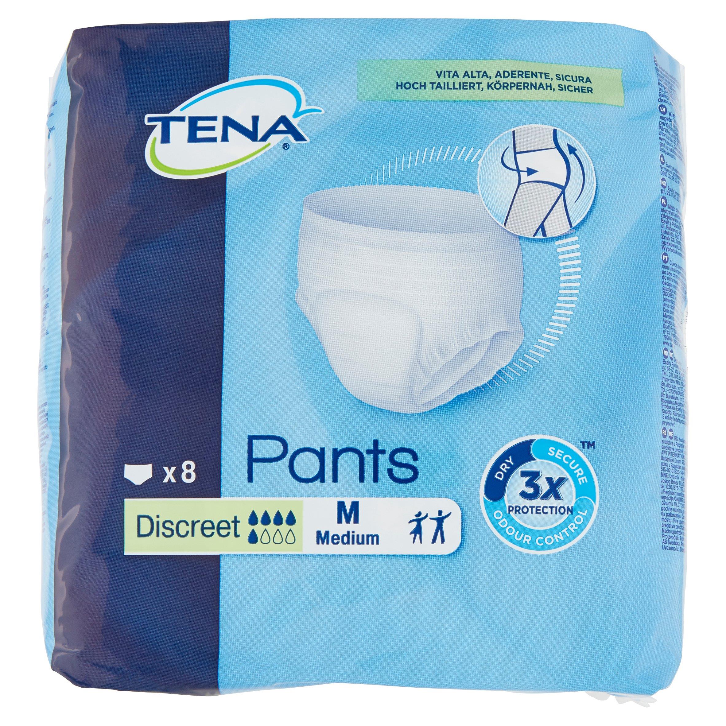 TENA ASSORB PANTS MEDIUM 8 PZ   XL