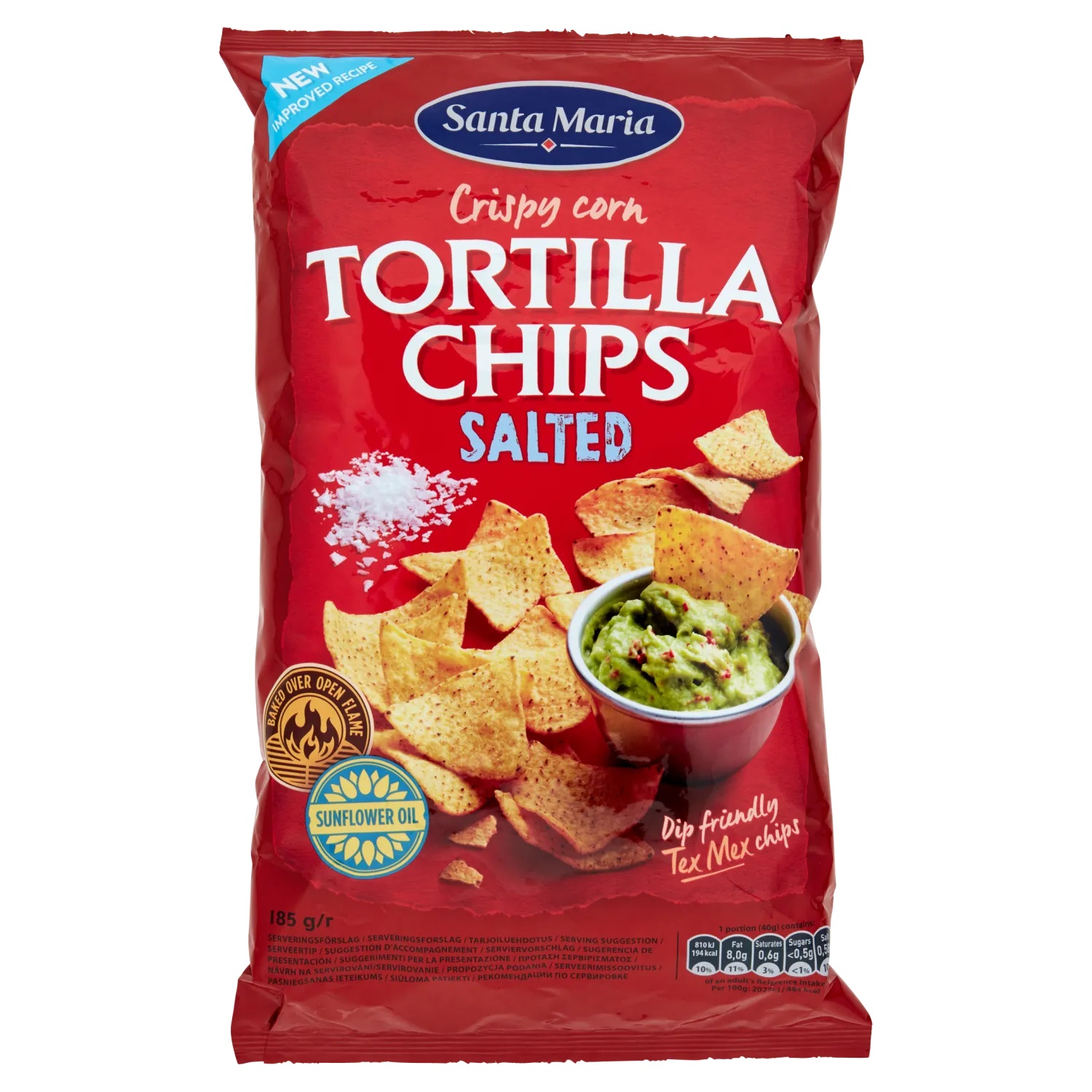 TORTILLA CHIPS S MARIA 185 G   XL