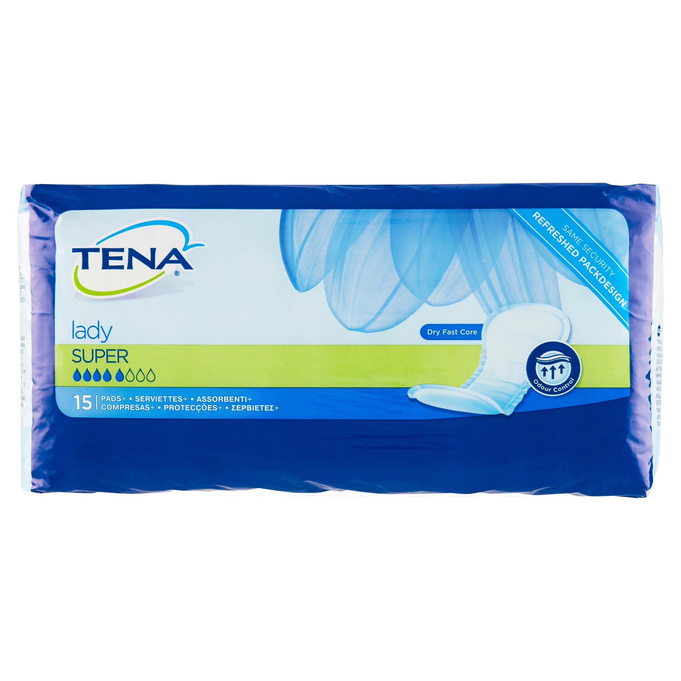 TENA LADY SUPER 15 PZ   L