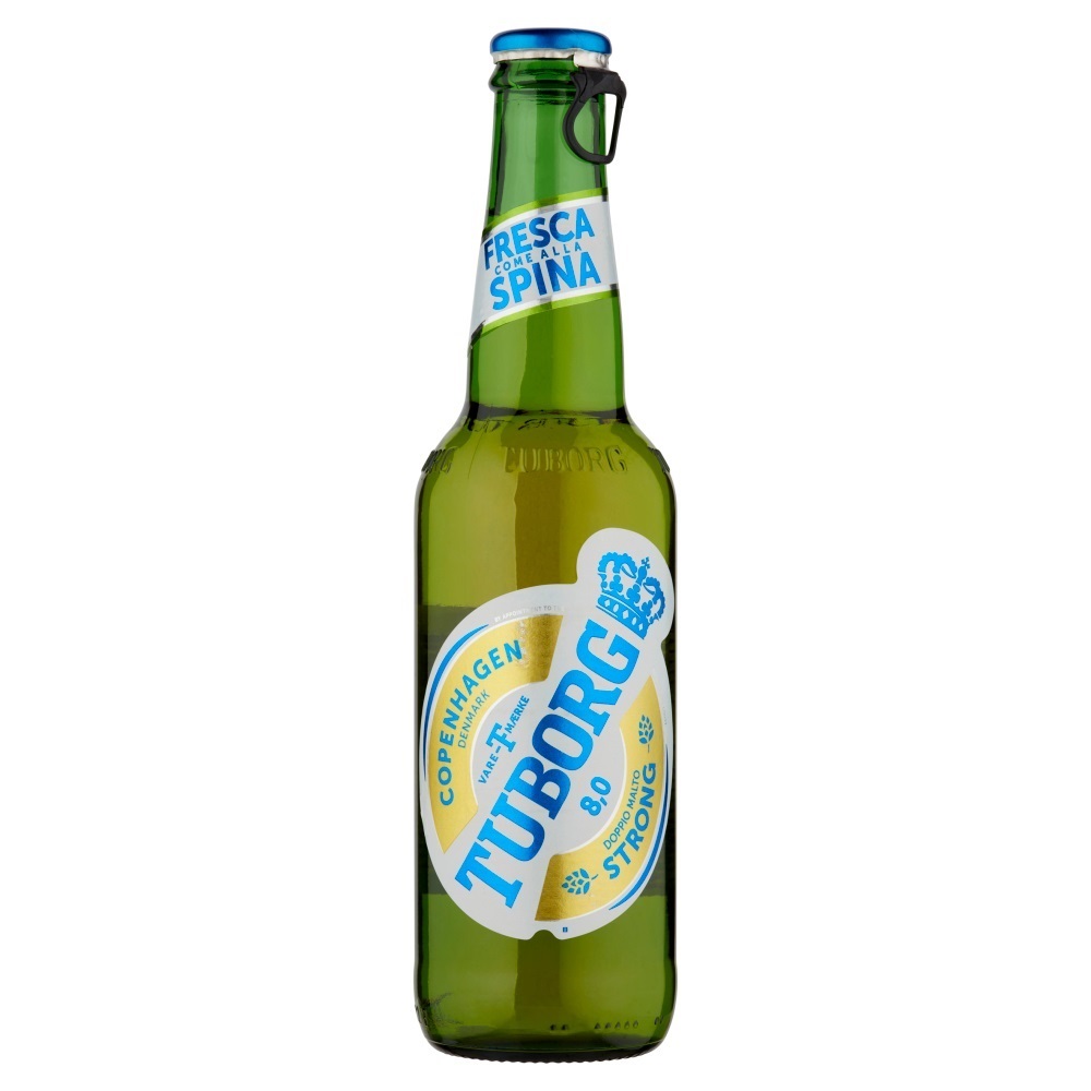 TUBORG BIRRA STRONG BOTT 33 CL   XL