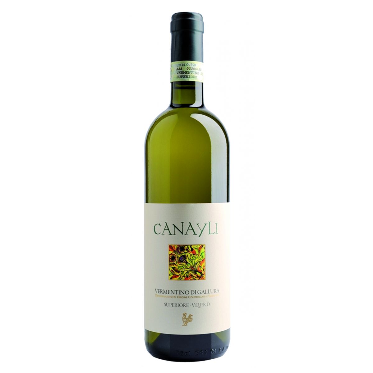 VINO VERMENTINO CANAYLI DOCG 750 ML   L