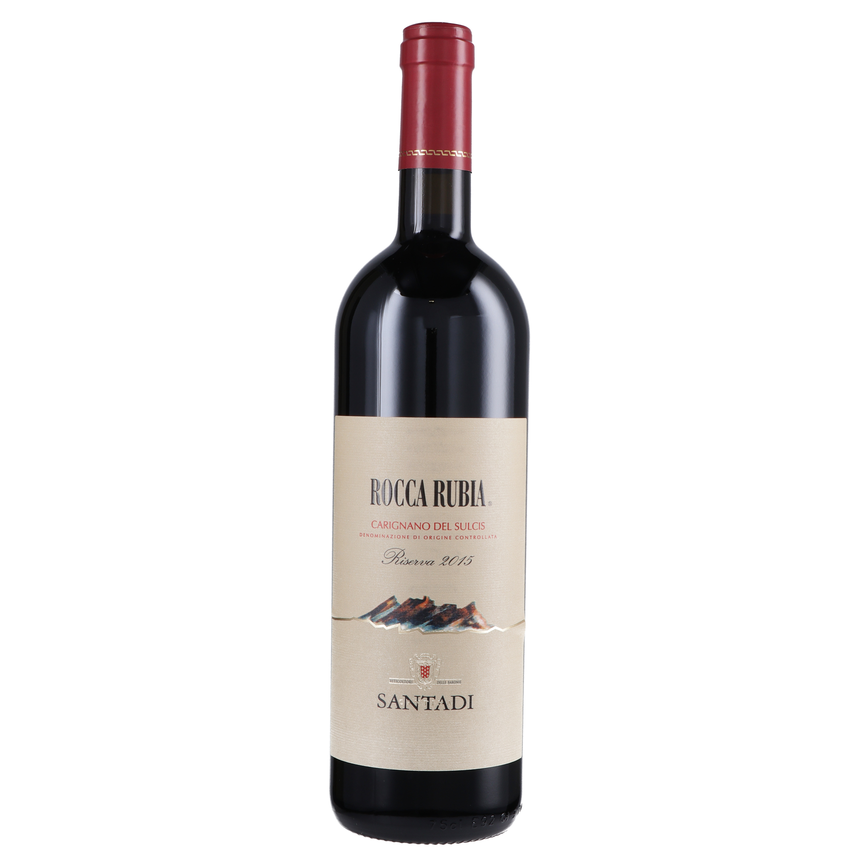 VINO SANTADI ROCCA RUBIA CARIGNANO DOC 750 ML   M