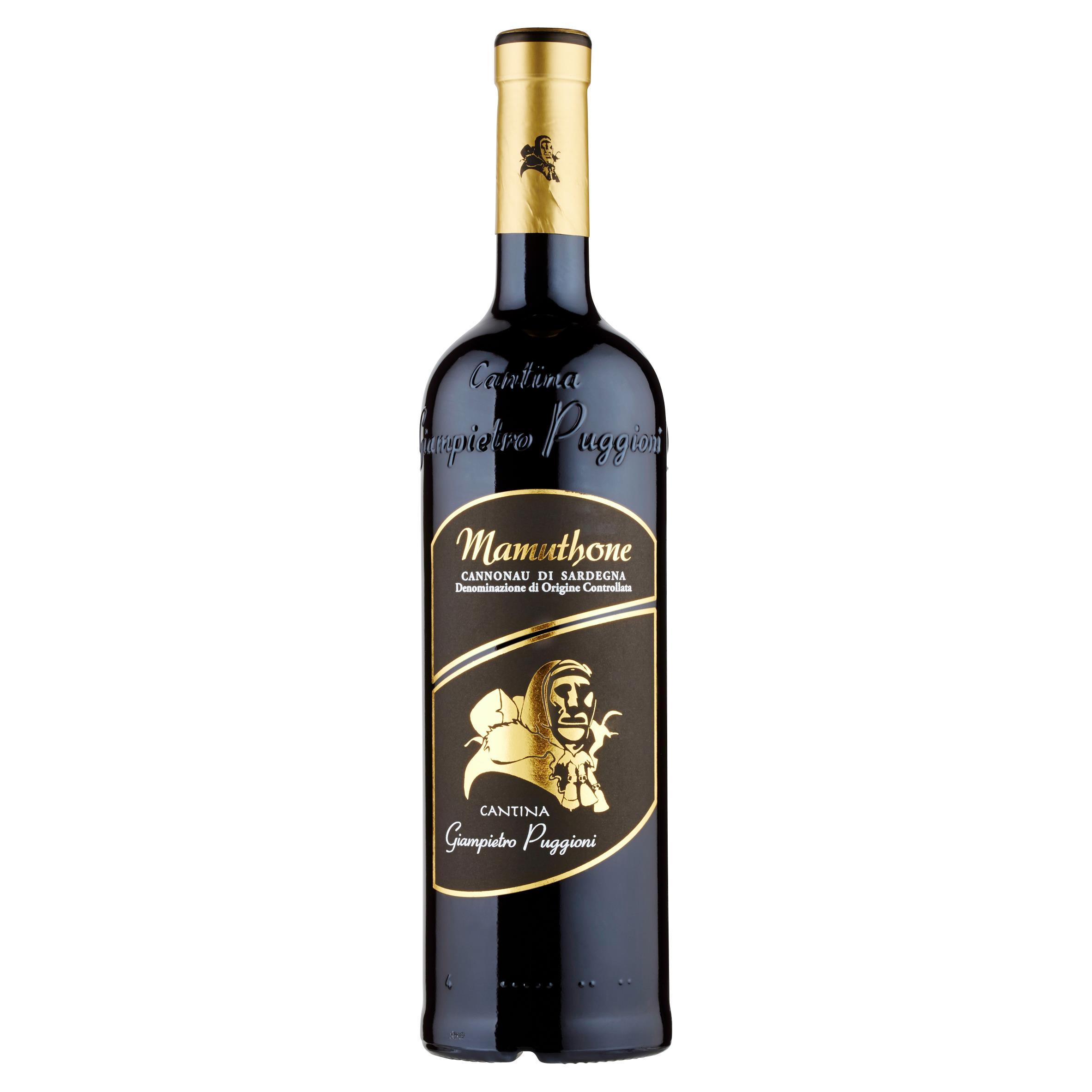 VINO CANNONAU MAMUTHONE DOC 750 ML   L