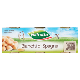 VALFRUTTA FAGIOLI SPAGNA 3X400 GR   L