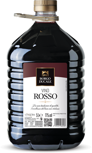 VINO BORGO DUCALE ROSSO PET 5 LT   L