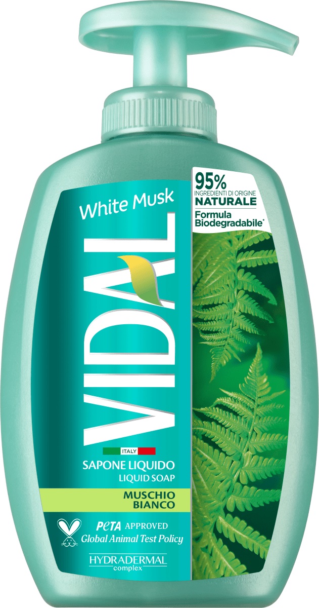 VIDAL SAP LI WHITE MUSK 300 ML   S