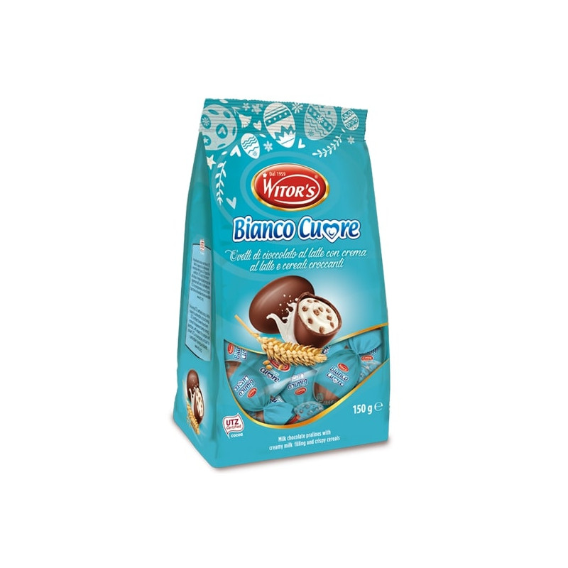 WITORS OVETTI BIANCO CUORE 150 GR PASQ   L