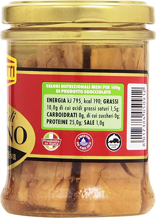 ZAROTTI FILETTI TONNO O/O VAS VET 200 GR   M