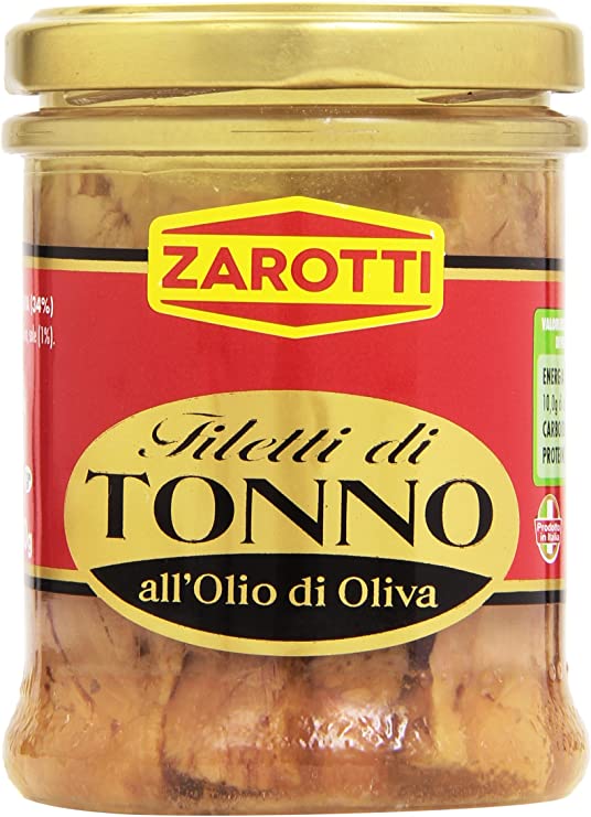 ZAROTTI FILETTI TONNO O/O VAS VET 200 GR   M