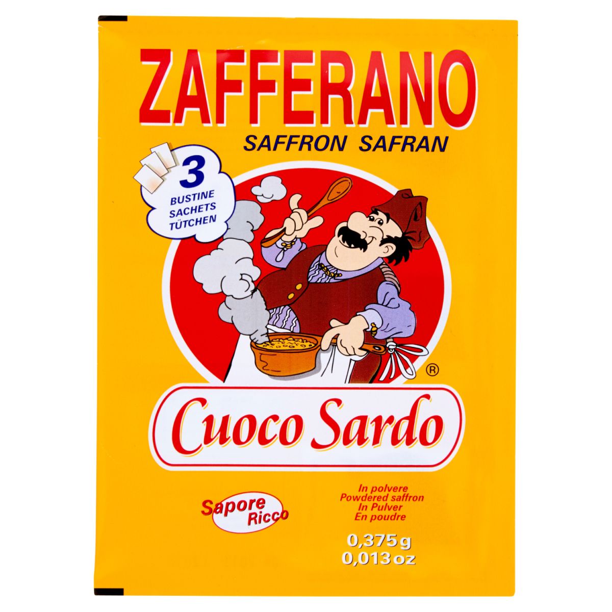 ZAFFERANO MONREALE CUOCO SARDO 3 PZ   M