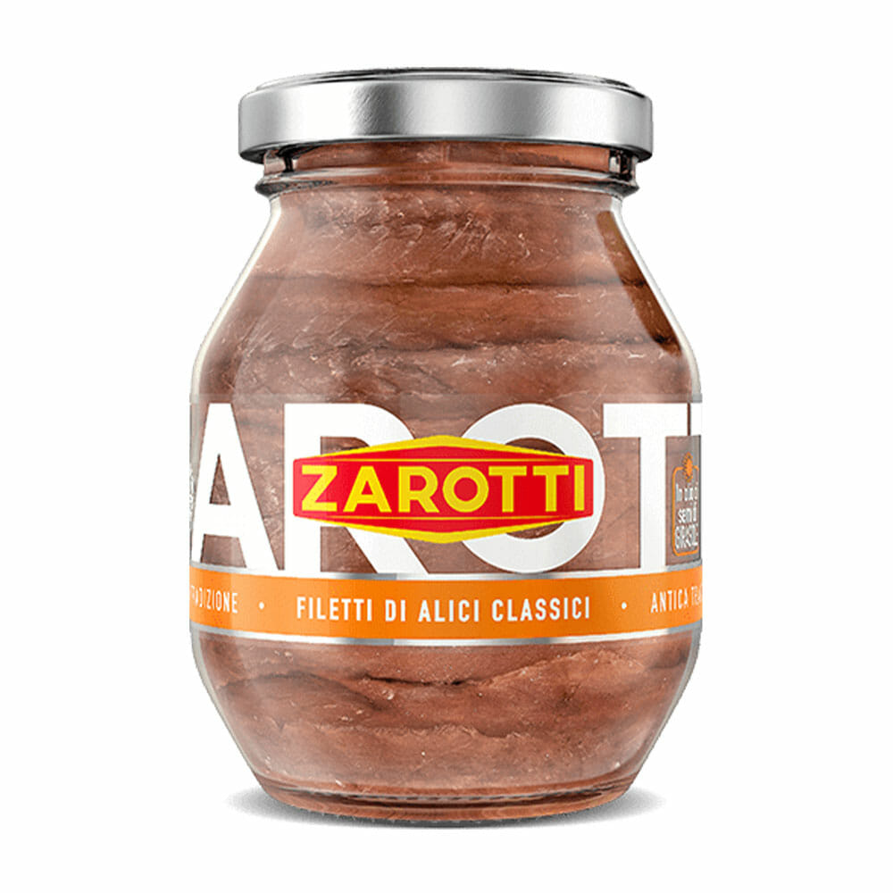 ZAROTTI FILETTI ALICI DISTESE O/O VV 140 GR   L