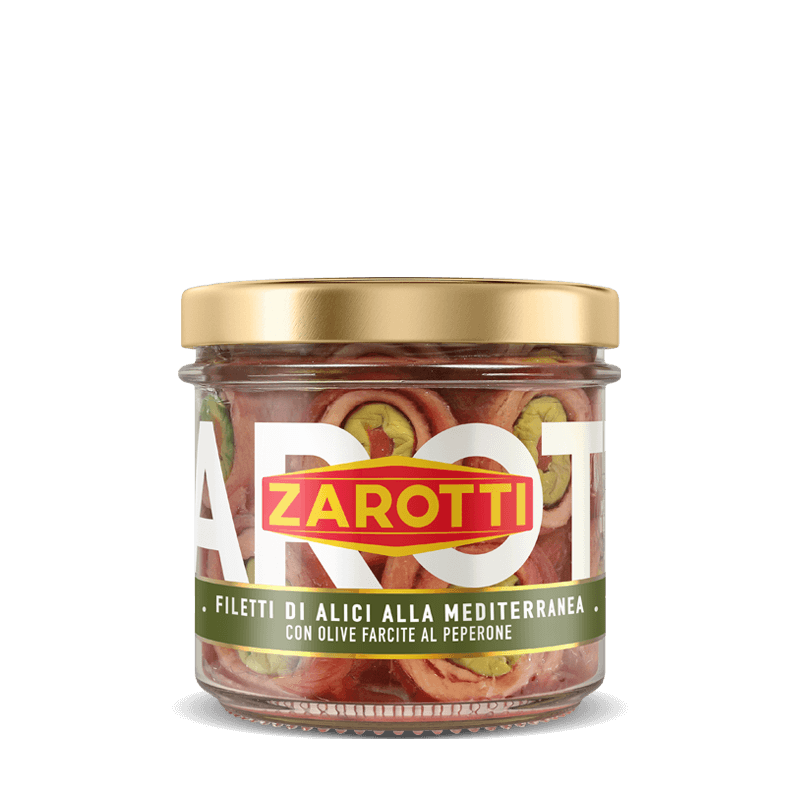 ZAROTTI FILETTI ALICI MEDITERRANEA 110 GR   L