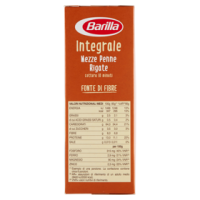 BARILLA PASTA INTEGRALI MEZZE PENNE 500 GR   S