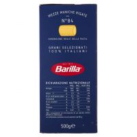 BARILLA PASTA 84 MEZZE MANICHE 500 GR   S