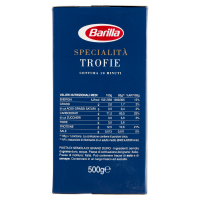 BARILLA PASTA REG  296 TROFIE 500 GR   M