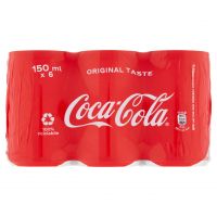 COCA COLA MINI LATTINE 6X150 ML   M