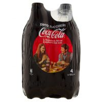 COCA COLA ZERO PET 4X660 ML   L