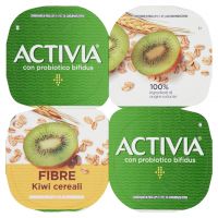 DANONE ACTIVIA FIBRE KIWI/CEREALI 4X125 GR VENT L G   M