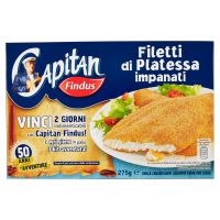 FINDUS FILETTI DI PLATESSA IMPANA 250 GR INVER   L