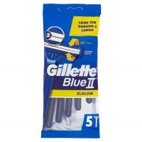GILLETTE RASOIO R G BLUE II SLALOM 5 PZ   S