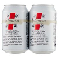 ICHNUSA BIRRA LATTINA 2X33 CL SOLO AQ