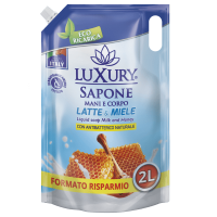 LUXURY SAPONE LIQ LATTE MIELE 2 LT      L