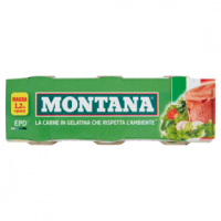 MONTANA CARNE LESSATA 70GR X 3   S