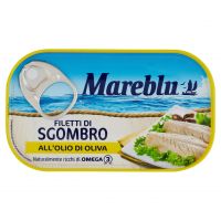 MAREBLU FILETTI SGOMBRO OLIO OLIV LATT 90 GR   S