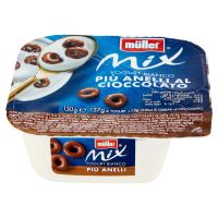 MULLER MIX ANELLI DI CIOCCOLATO 150 GR   S