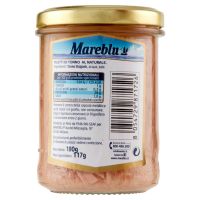 MAREBLU FILET TONNO VAS VETRO NATURALE 180 GR   L