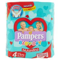 PAMPERS BABY DRY MUTANDINO MAXI SP 16 PZ   XL