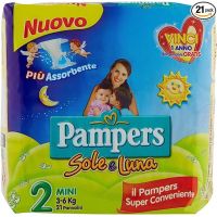 PAMPERS SOLE E LUNA MINI  3 6KG  21 PZ   L