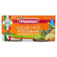 PLASMON OMO VERDURE MISTE 2X80 GR   XL