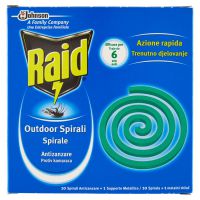 RAID SPIRALI ANTIZANZARE 10 PZ ESTAT   L