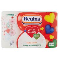 REGINA ASCIUGATUTTO DI CUORI 3 ROT   S