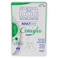 SPECIAL DOG EXCEL ADULT/MIN CONIGLIO 100 GR   L