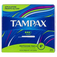 TAMPAX SUPER BLUE BOX 20 PZ   L
