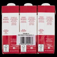 TAVERNELLO VINO ROSSO 3X250 ML   M