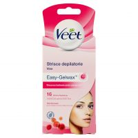 VEET STRISCE DEPILATORIE VISO 16 PZ   XL